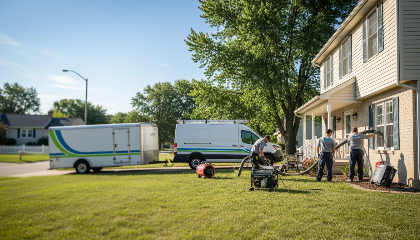 Flooded Basement Restoration And Cleanup With Repair in Mount Savage, MD near me